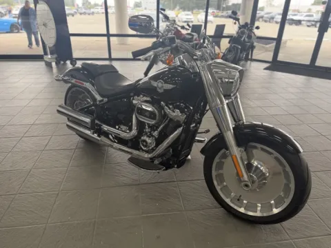 Black 2021 Harley-Davidson Softail Fat Boy 114 for sale in Blytheville, AR