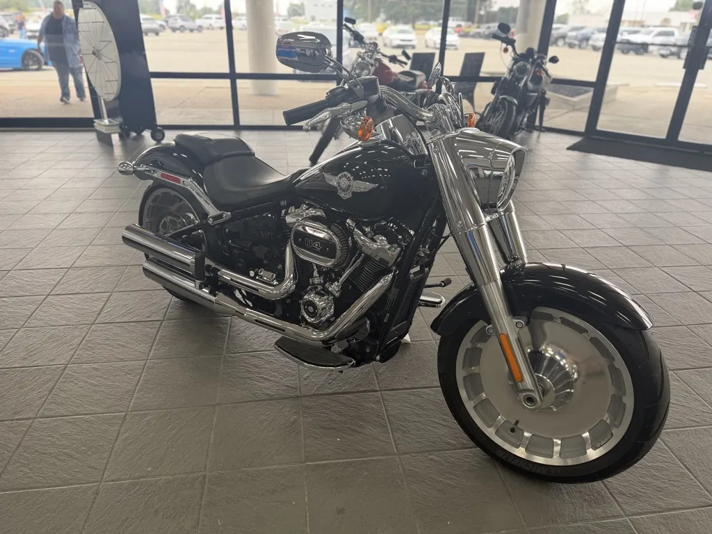 Black 2021 Harley-Davidson Softail Fat Boy 114 for sale in Blytheville, AR