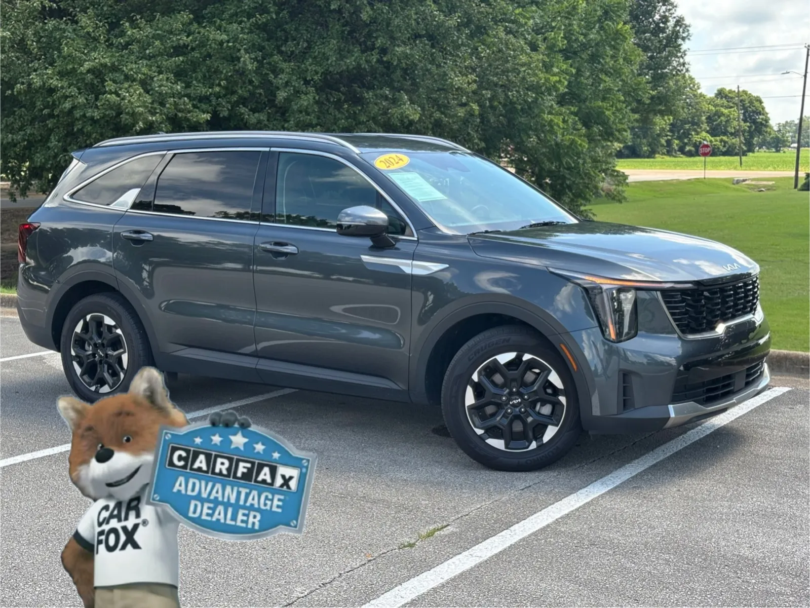 Gray 2024 Kia Sorento S for sale in Blytheville, AR