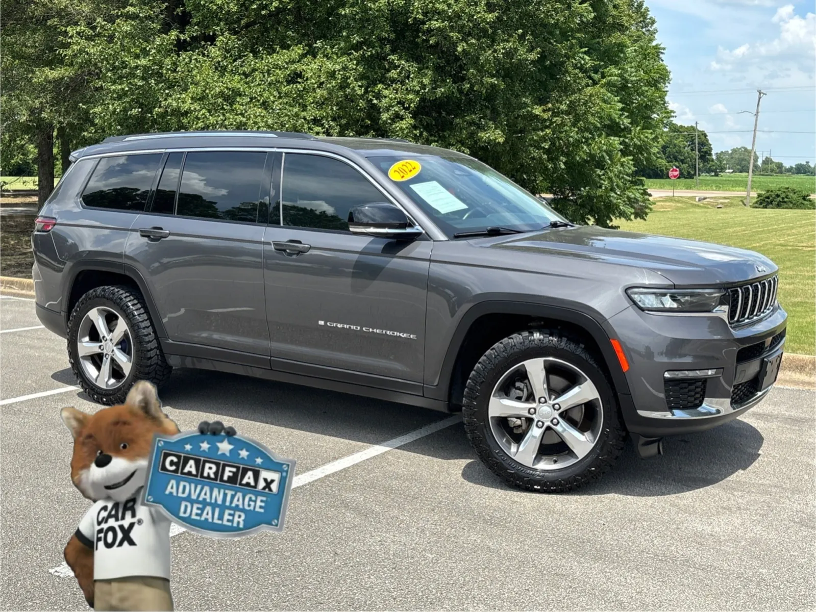 Gray 2022 Jeep Grand Cherokee L Limited for sale in Blytheville, AR