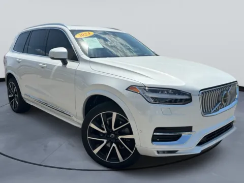 White 2024 Volvo XC90 B6 Ultimate Bright Theme 7P for sale in Blytheville, AR