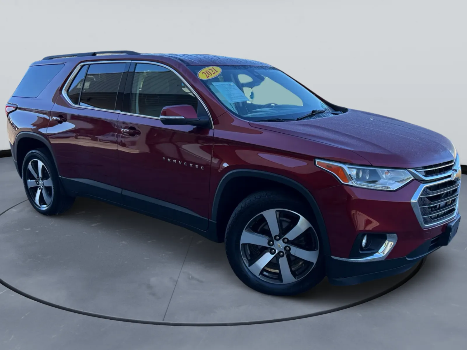 Red 2021 Chevrolet Traverse LT Leather for sale in Blytheville, AR