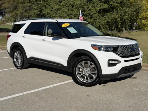 White 2022 Ford Explorer Limited for sale in Blytheville, AR