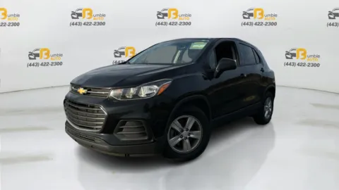 Black 2020 Chevrolet Trax LS Sport Utility 4D for sale in Elkridge, MD