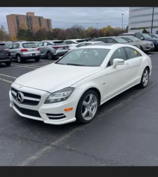 White 2012 Mercedes-Benz CLS-Class CLS 550 4MATIC Coupe 4D for sale in Elkridge, MD