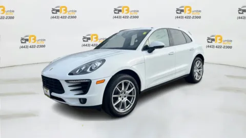 White 2018 Porsche Macan Sport Utility 4D for sale in Elkridge, MD