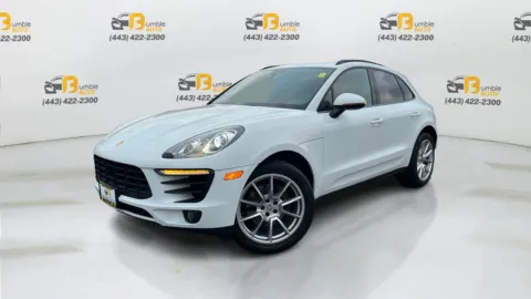 White 2018 Porsche Macan Sport Utility 4D for sale in Elkridge, MD