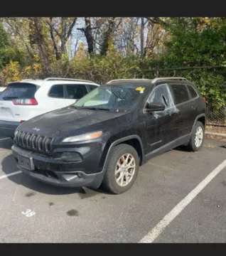 Black 2015 Jeep Cherokee Latitude Sport Utility 4D for sale in Elkridge, MD