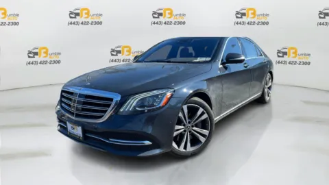 Black 2018 Mercedes-Benz S-Class S 450 4MATIC Sedan 4D for sale in Elkridge, MD