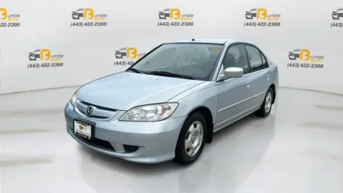 Silver 2005 Honda Civic Hybrid Sedan 4D for sale in Elkridge, MD