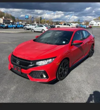 Red 2018 Honda Civic Sport Hatchback 4D for sale in Elkridge, MD