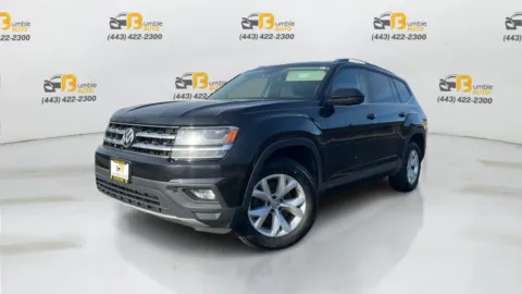 Black 2018 Volkswagen Atlas SE 4Motion Sport Utility 4D for sale in Elkridge, MD