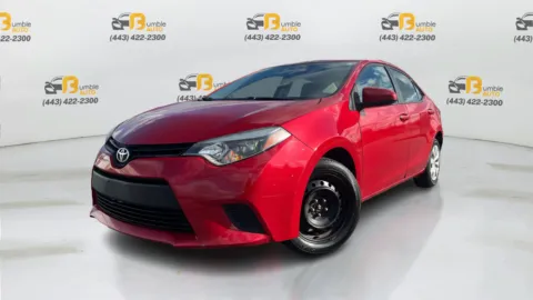 Black 2014 Toyota Corolla LE Sedan 4D for sale in Elkridge, MD