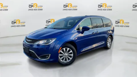 Blue 2018 Chrysler Pacifica Touring L Plus Minivan 4D for sale in Elkridge, MD