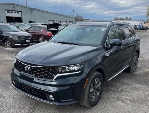 Blue 2021 Kia Sorento Hybrid EX Sport Utility 4D for sale in Elkridge, MD