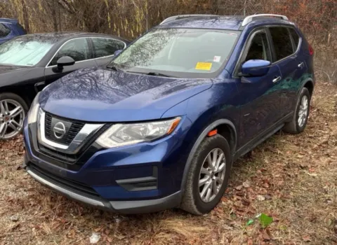 Blue 2017 Nissan Rogue SV (2017.5) Sport Utility 4D for sale in Elkridge, MD