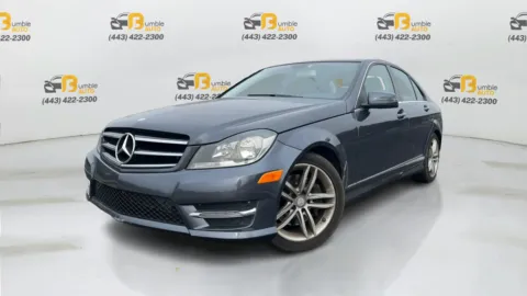 Gray 2014 Mercedes-Benz C-Class C 300 4MATIC Luxury Sedan 4D for sale in Elkridge, MD