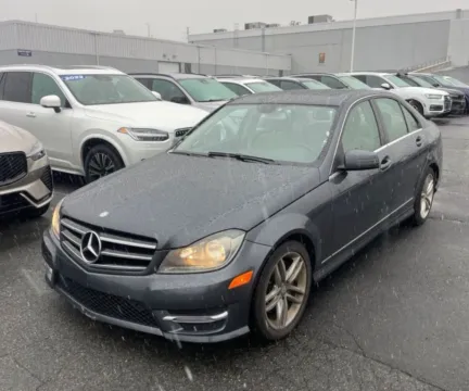 Gray 2014 Mercedes-Benz C-Class C 300 4MATIC Luxury Sedan 4D for sale in Elkridge, MD
