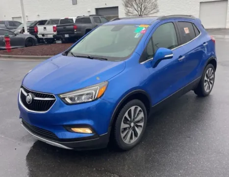 Blue 2018 Buick Encore Essence Sport Utility 4D for sale in Elkridge, MD