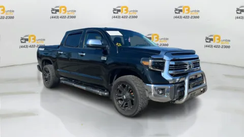 Another view of 2017 Toyota Tundra CrewMax 1794 Edition Pickup 4D 5 1/2 ft for sale in Elkridge, MD at Bumble Auto - Elkridge