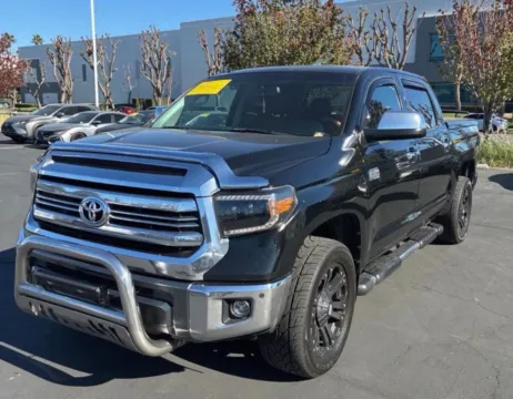 Black 2017 Toyota Tundra CrewMax 1794 Edition Pickup 4D 5 1/2 ft for sale in Elkridge, MD