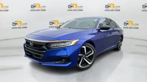Blue 2022 Honda Accord Sport Special Edition Sedan 4D for sale in Elkridge, MD