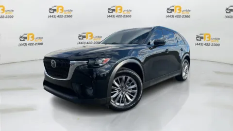 Black 2024 MAZDA CX-90 3.3 Turbo Preferred Plus Sport Utility 4D for sale in Elkridge, MD
