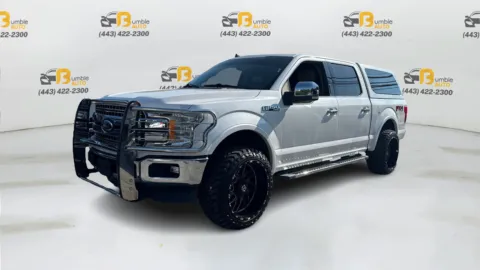 White 2019 Ford F-150 SuperCrew Cab Lariat Pickup 4D 5 1/2 ft for sale in Elkridge, MD