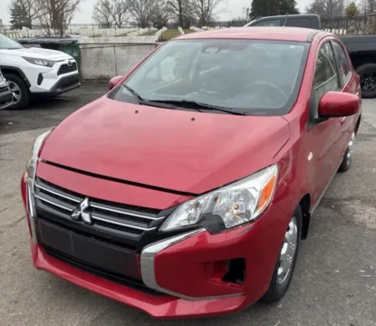 Red 2021 Mitsubishi Mirage LE Hatchback 4D for sale in Elkridge, MD