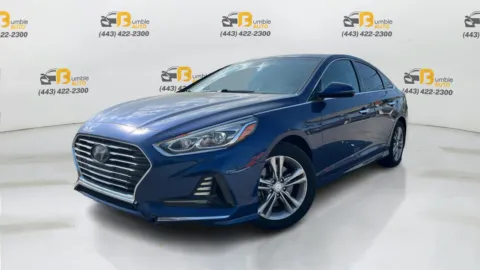 Blue 2018 Hyundai Sonata Limited Sedan 4D for sale in Elkridge, MD