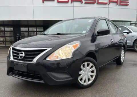 Black 2017 Nissan Versa SV Sedan 4D for sale in Elkridge, MD