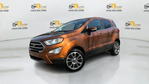 Brown 2018 Ford EcoSport Titanium Sport Utility 4D for sale in Elkridge, MD