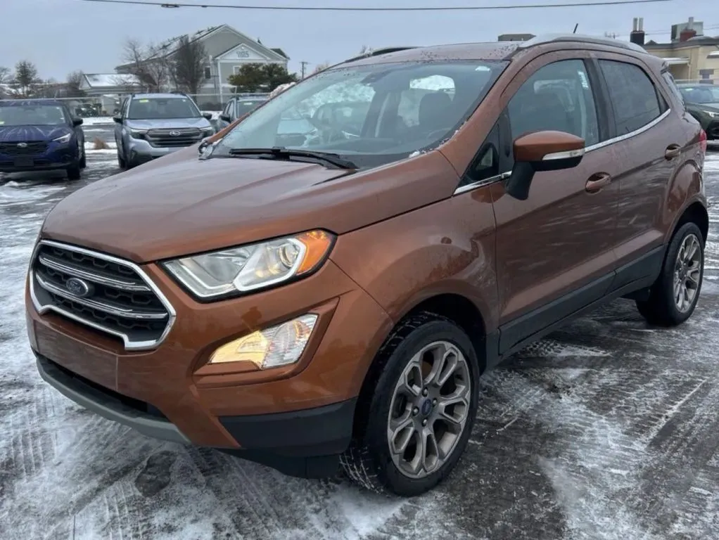 Brown 2018 Ford EcoSport Titanium Sport Utility 4D for sale in Elkridge, MD