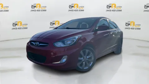 Red 2013 Hyundai Accent GLS Sedan 4D for sale in Elkridge, MD