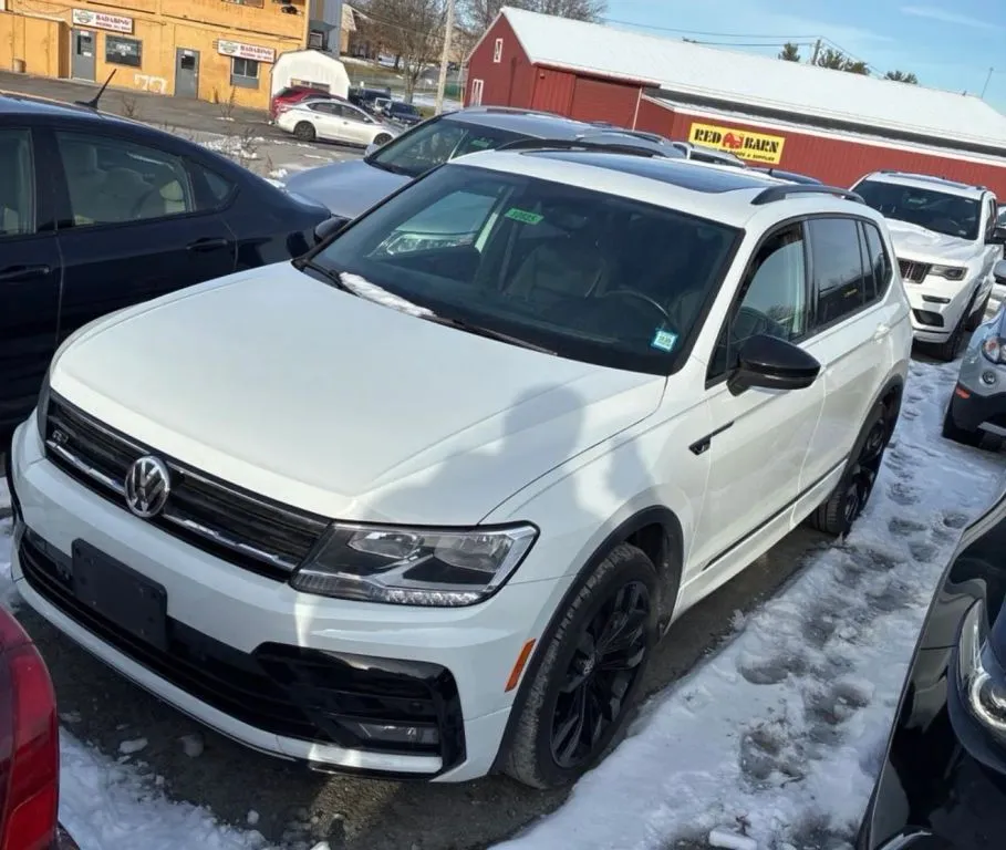 White 2021 Volkswagen Tiguan SE R-Line Black 4MOTION Sport Utility 4D for sale in Elkridge, MD