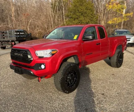 Red 2022 Toyota Tacoma Access Cab SR5 Pickup 4D 6 ft for sale in Elkridge, MD