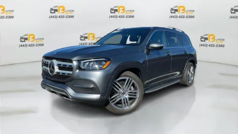 Gray 2021 Mercedes-Benz GLS 450 4MATIC Sport Utility 4D for sale in Elkridge, MD