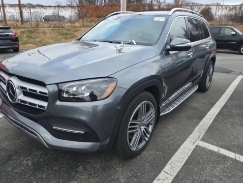 Gray 2021 Mercedes-Benz GLS 450 4MATIC Sport Utility 4D for sale in Elkridge, MD