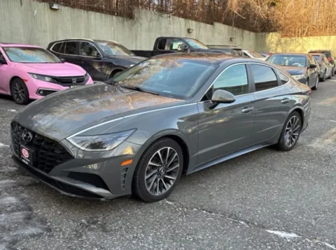 Gray 2020 Hyundai Sonata Limited Sedan 4D for sale in Elkridge, MD