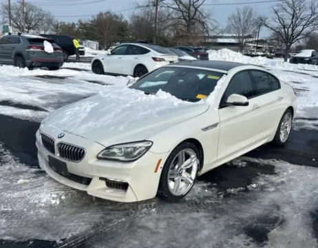 White 2017 BMW 6 Series 640i Gran Coupe xDrive 4D for sale in Elkridge, MD