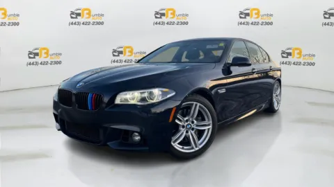 Black 2014 BMW 5 Series 550i xDrive Sedan 4D for sale in Elkridge, MD