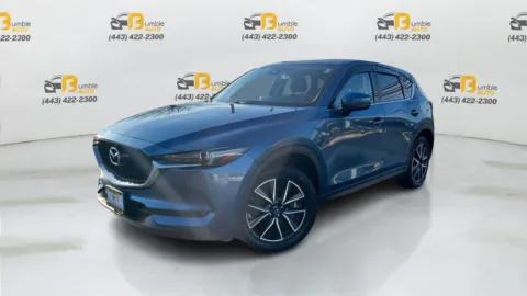 Blue 2017 MAZDA CX-5 Grand Select Sport Utility 4D for sale in Elkridge, MD