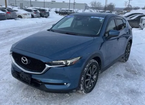 Blue 2017 MAZDA CX-5 Grand Select Sport Utility 4D for sale in Elkridge, MD