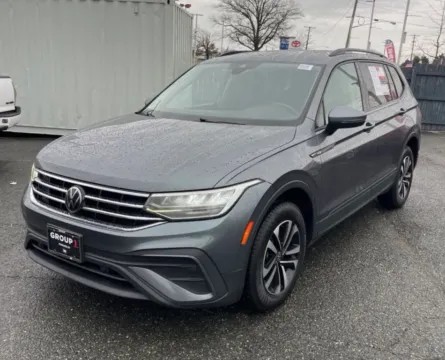 Gray 2022 Volkswagen Tiguan S 4MOTION Sport Utility 4D for sale in Elkridge, MD