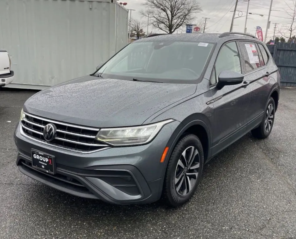 Gray 2022 Volkswagen Tiguan S 4MOTION Sport Utility 4D for sale in Elkridge, MD