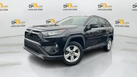 Black 2021 Toyota RAV4 XLE Sport Utility 4D for sale in Elkridge, MD