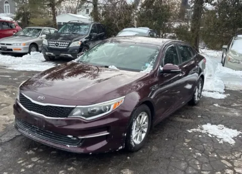 Red 2018 Kia Optima LX Sedan 4D for sale in Elkridge, MD