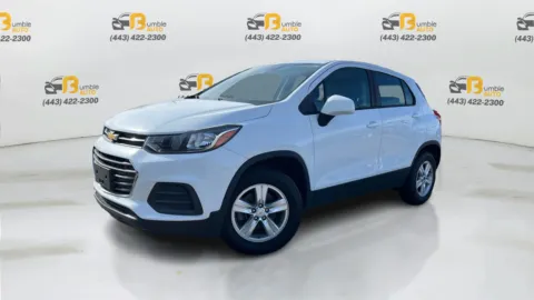 White 2018 Chevrolet Trax LS Sport Utility 4D for sale in Elkridge, MD