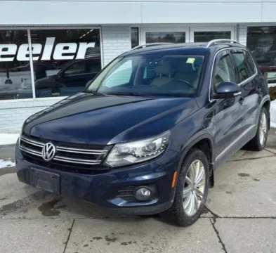 Blue 2016 Volkswagen Tiguan 2.0T SE 4Motion Sport Utility 4D for sale in Elkridge, MD