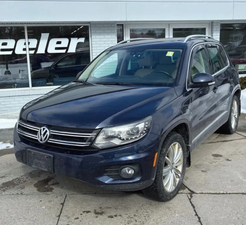 Blue 2016 Volkswagen Tiguan 2.0T SE 4Motion Sport Utility 4D for sale in Elkridge, MD